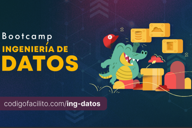 imagen del logo del bootcamp de Data Engineer de Código Facilito