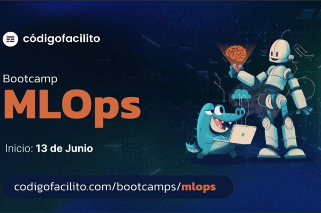 imagen del logo del bootcamp de MLOps de Código Facilito