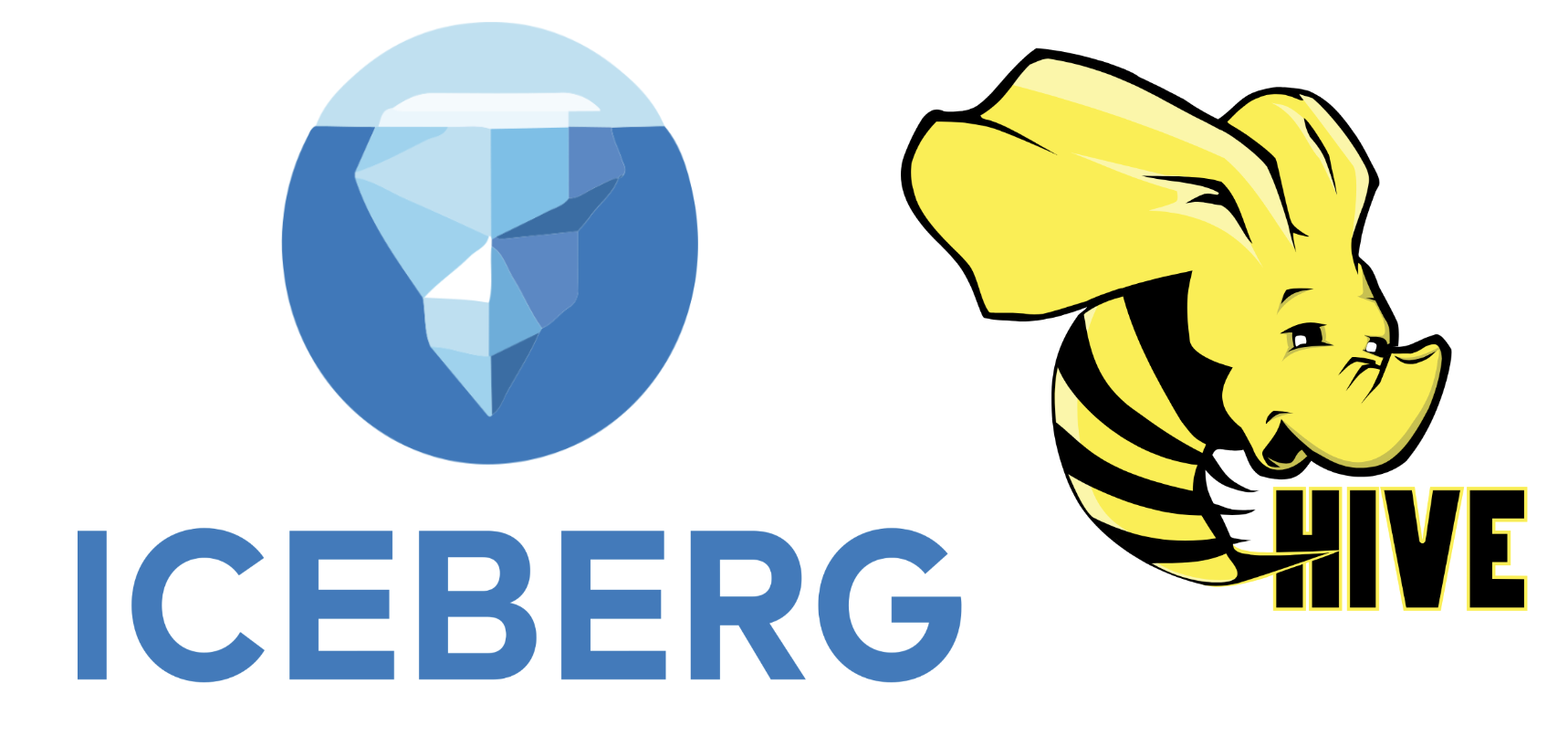 logo de Apache Iceberg con Hive
